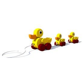 Toy Ducks 3D Object | FREE Artlantis Objects Download
